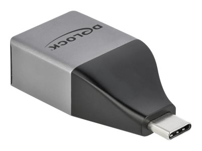 DELOCK USB Type-C Adapter zu Gigabit LAN 10/100/1000 Mbps - 64118