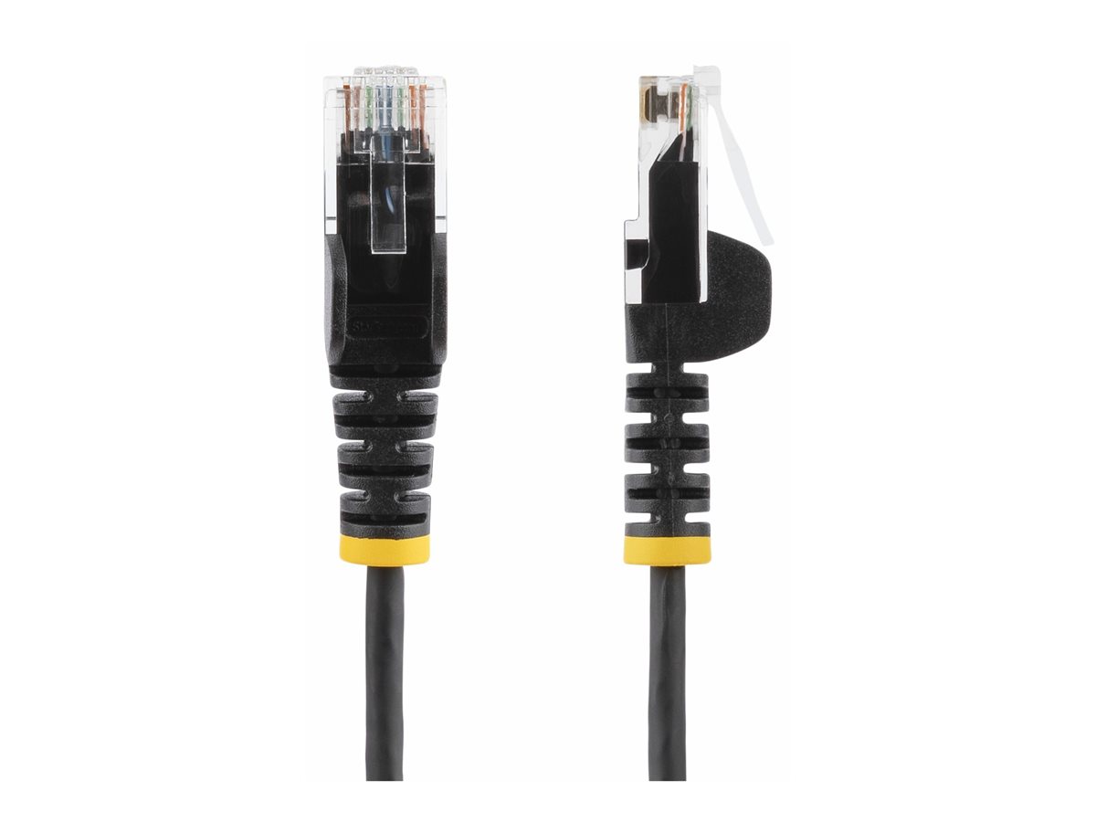 Cable - Black Slim CAT6 Patch Cord 1.5m – foto 3
