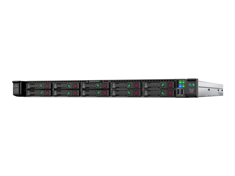 HPE ProLiant DL360 Gen10 SMB Network Choice - rack-mountable - Xeon Silver  4210 2.2 GHz - 16 GB - no HDD - P19779-291