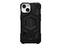 UAG Rugged Case for iPhone 14 [6.1-in] - Monarch Pro for MagSafe Kevlar Silver Beskyttelsescover Sort Apple iPhone 14