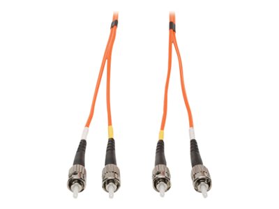 Tripp Lite 3M Duplex Multimode 62.5/125 Fiber Optic Patch Cable ST/ST 10' 10ft 3 Meter