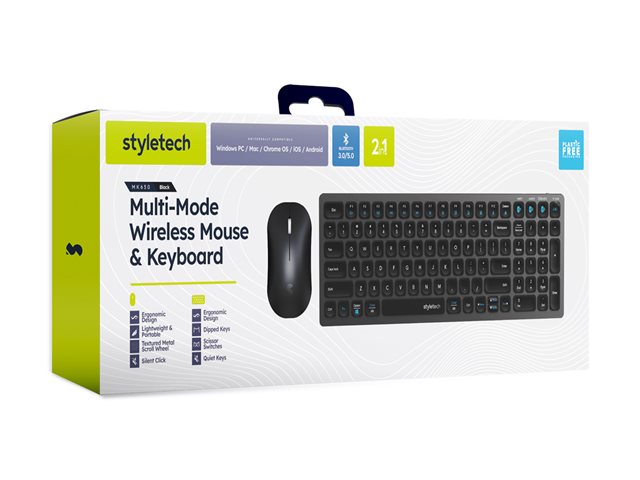 Styletech MK650 WlessMouse&Keyboard – Stealth