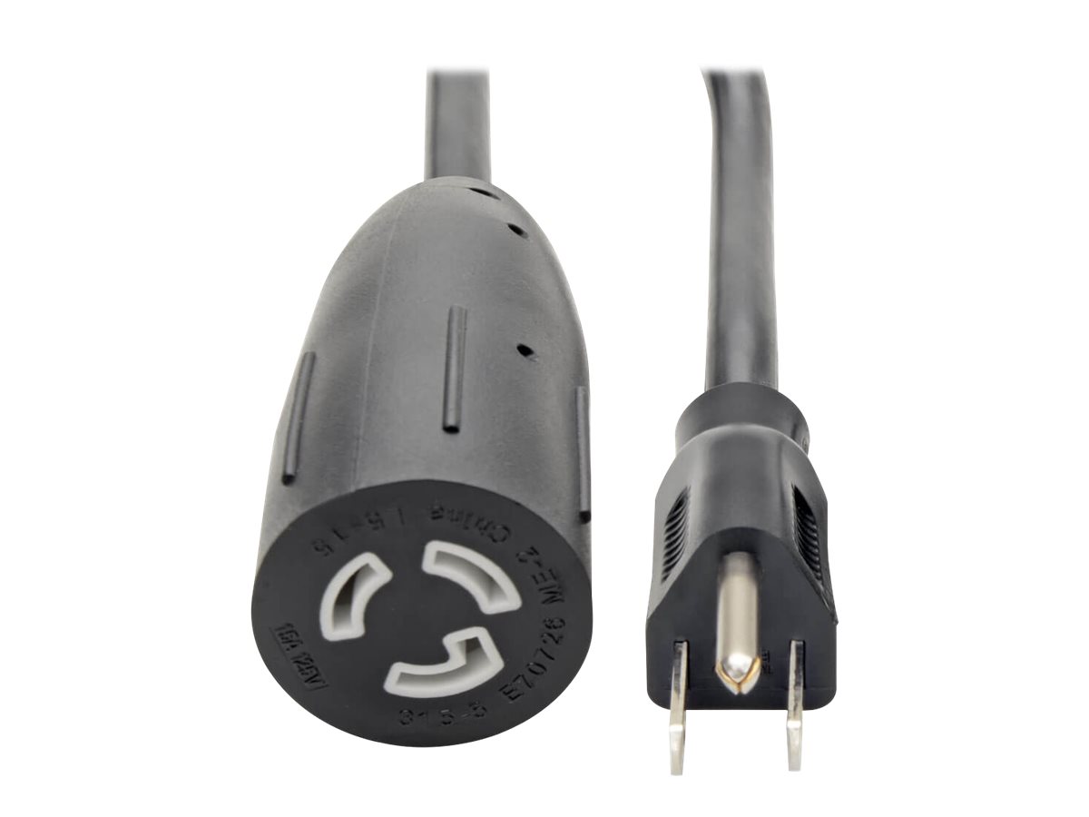 Eaton Tripp Lite Series Heavy-Duty Power Extension Cable, NEMA L5-15R to NEMA 5-15P