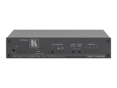 Kramer VM-114H4C 2x1:4 HDMI Switcher Twisted Pair Distribution Amplifier & Transmitter