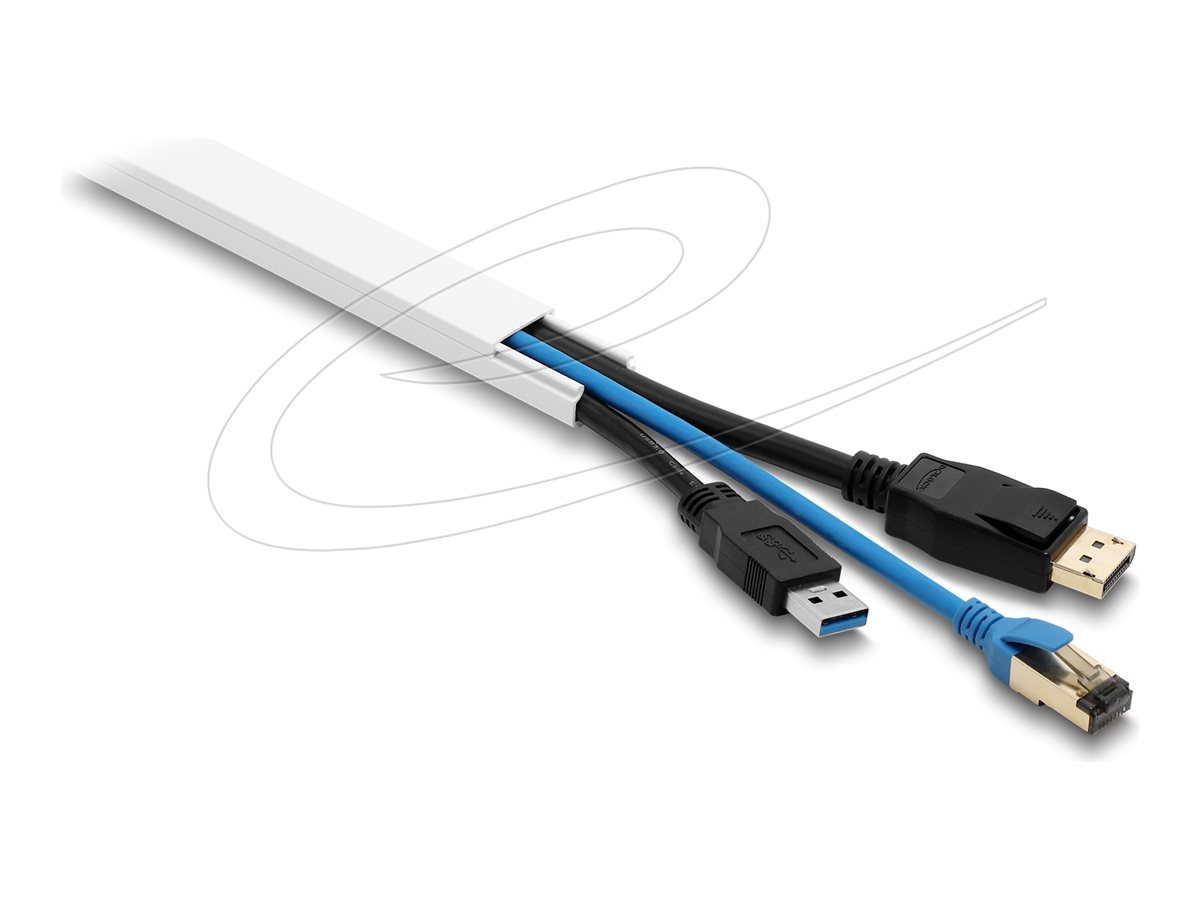 Cable Duct self-adhesive with sliding co