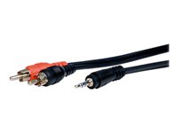 Comprehensive Standard Audio cable mini-phone stereo 3.5 mm male to RCA male 91.4 cm 