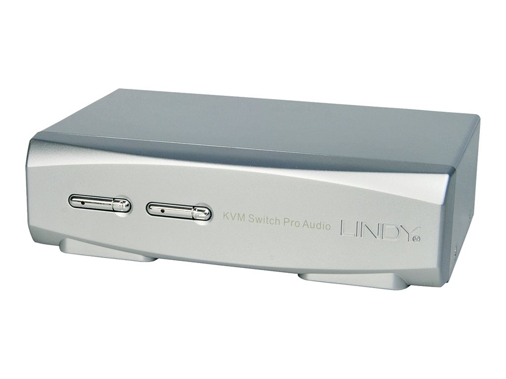 Switch KVM DisplayPort 1.2, USB 2.0 & audio, 2 ports