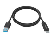 Vision Professional USB 3.0/ USB 3.1 USB Type-C kabel 2m Sort