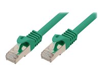 Shiverpeaks BASIC-S CAT 7 (kabel)/CAT 6a (stikforbindelser) SFTP, PiMF Patchkabel Grøn
