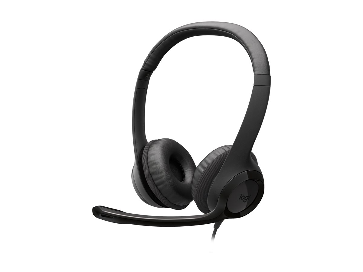 Logitech USB Headset H390 USB-C, Midnight black KR