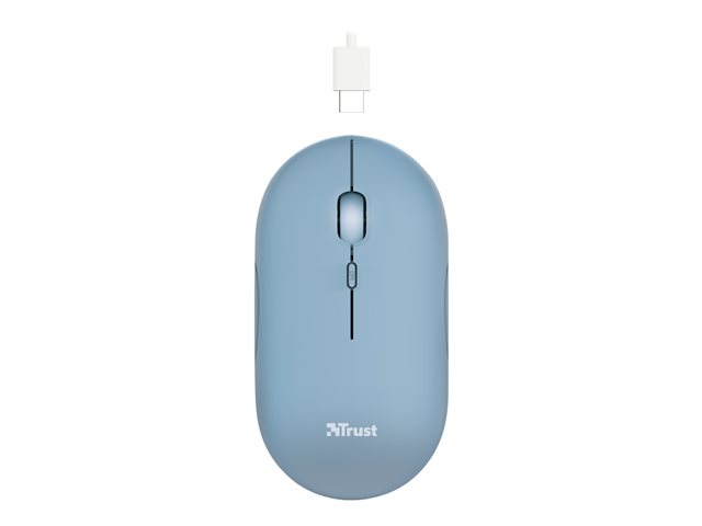 TRUST Souris sans fil PUCK Ultra-plate