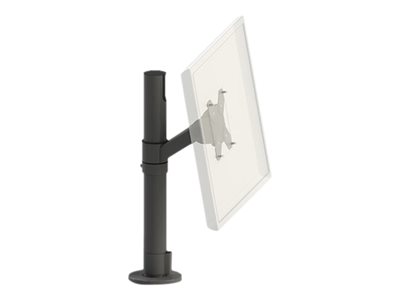 SCREEN POLE MOUNT, VESA75/100, BLACK – Ergonomic Solutions