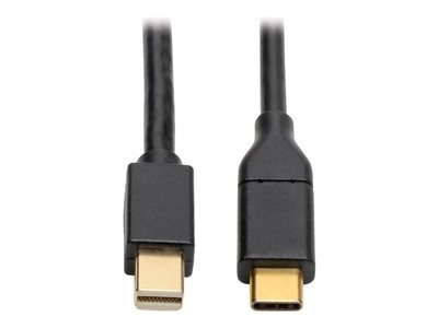 Eaton Tripp Lite Series USB 3.1 Gen 1 USB-C to Mini DisplayPort 4K Adapter Cable (M/M), Thunderbolt 3 Compatible, 3840 x 2160 (4K x 2K) @ 60 Hz, USB C, USB Type C, USB Type-C,6 ft.