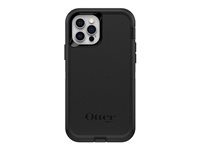 OtterBox Defender Series Beskyttelsescover Sort Apple iPhone 12, 12 Pro