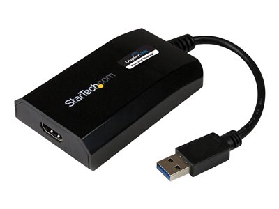 StarTech.com USB 3.0 to HDMI External Video Card Adapter - DisplayLink Certified - 1920x1200 - MultiMonitor Graphics Ad…