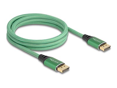 DELOCK DisplayPort Kabel 16K 60Hz 2m gru Optionen & Zubehör