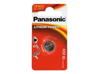 Panasonic Knapcellebatterier CR1632