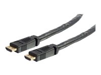 C2G 50ft 4K HDMI Cable with Gripping Connectors Plenum Rated HDMI cable TAA Compliant 