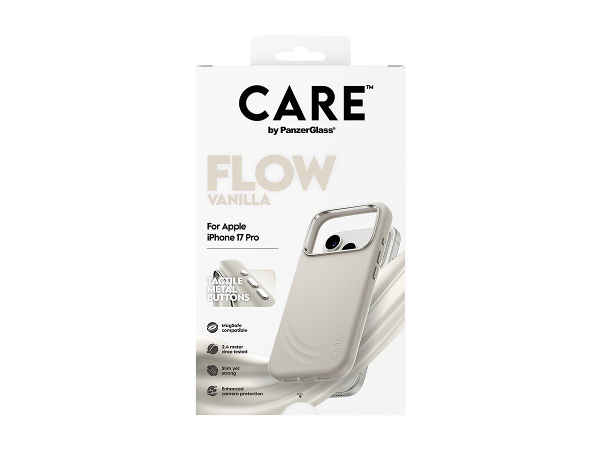 PanzerGlass CARE Apple iPhone 17 Pro Flow MagSafe Vanilla – foto 5