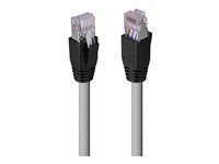 Lindy patch cable - 50 m - grey