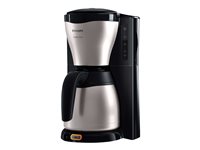 Philips Café Gaia HD7546 Kaffemaskine 1.2liter Metal/sort