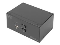 DIGITUS DS-12862 KVM / audio / USB switch Desktop