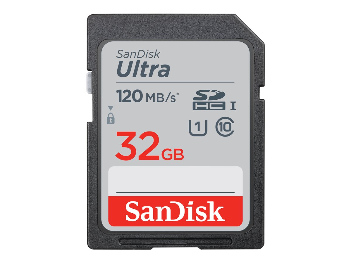 SanDisk Ultra - paměťová karta flash - 32 GB - SDHC UHS-I