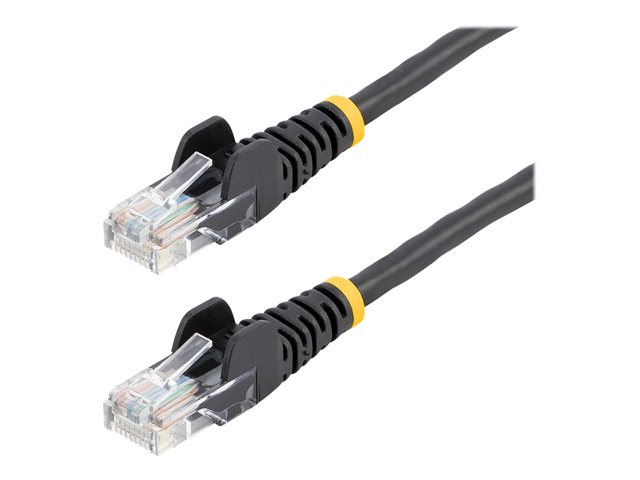Image of StarTech.com 7m Black Cat5e / Cat 5 Snagless Ethernet Patch Cable 7 m - patch cable - 7 m - black