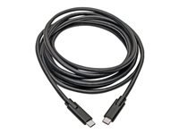 Eaton Tripp Lite Series USB-C Cable (M/M) - USB 3.2, Gen 1 (5 Gbps), Thunderbolt 3 Compatible, 10 ft. (3.05 m)