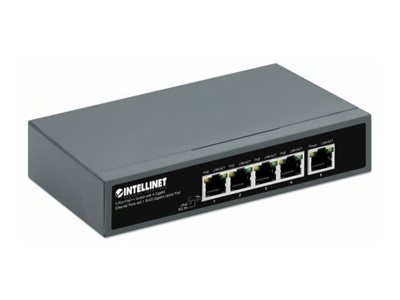 INTELLINET 562010, Switches, INT 5-Port PoE++ Switch 562010 (BILD5)