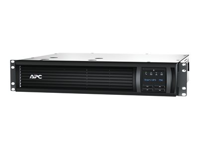 PC/タブレット PC周辺機器 APC Smart-UPS 750VA LCD RM - UPS - 500 Watt - 750 VA - with APC 