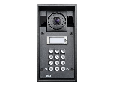 2N IP Force 1 Button, HD Camera, Keypad, 10 W Loudspeaker
