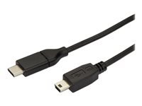 StarTech.com Câble USB 2.0 Type-C vers Mini-B de 2 m - Cordon USB-C vers USB Mini B - Mâle / Mâle