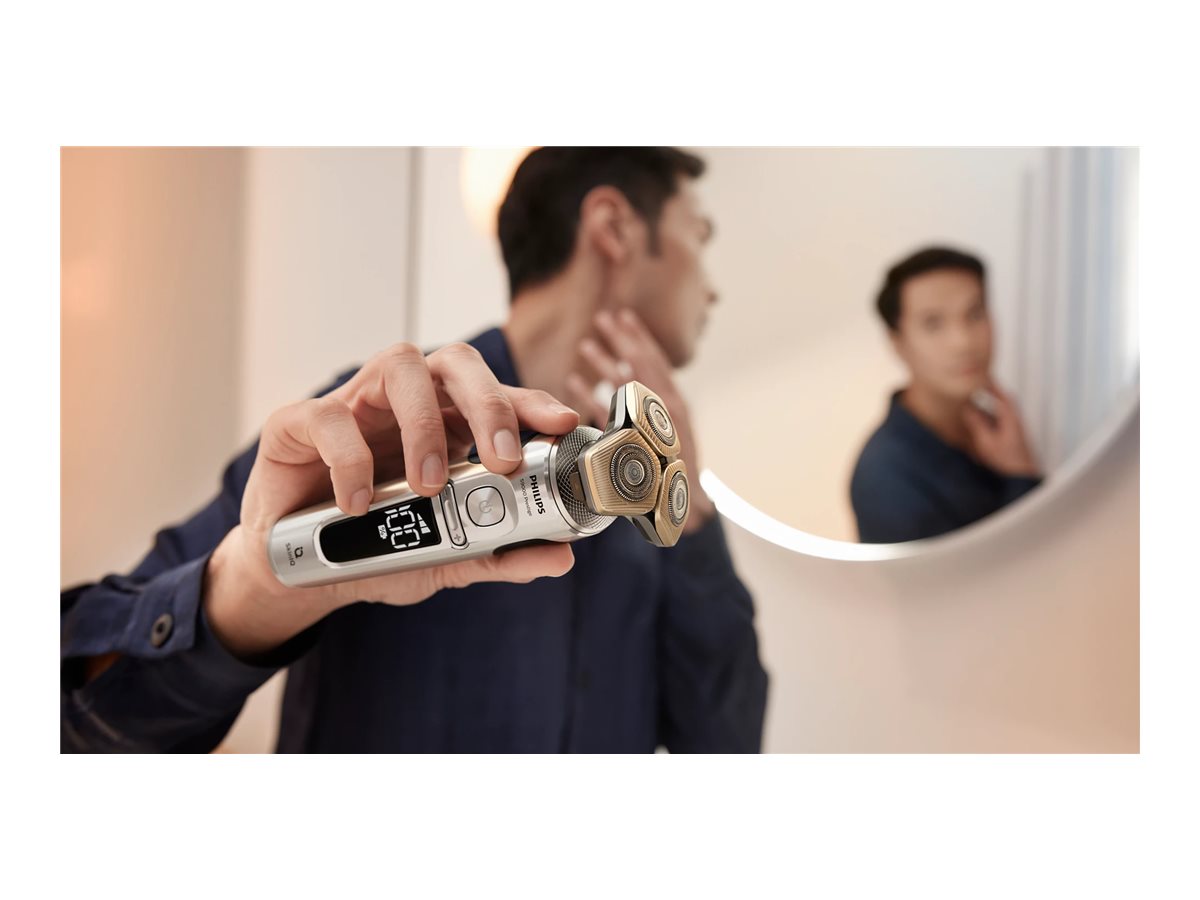 Philips S9000 Prestige Cordless Shaver - Bright Chrome - SP9871/13