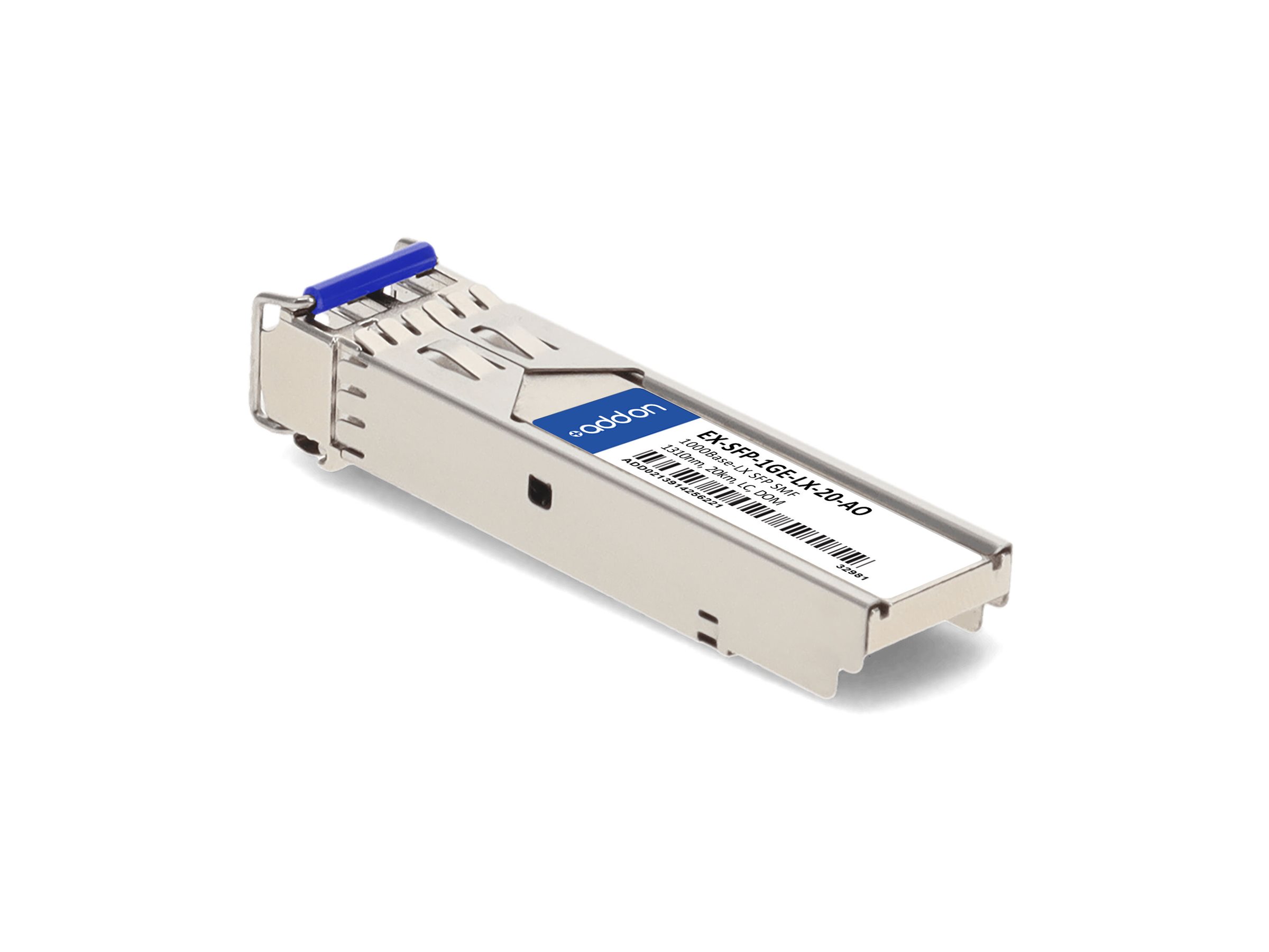 AddOn - SFP (mini-GBIC) transceiver module (equivalent to: Juniper Networks EX-SFP-1GE-LX-20)