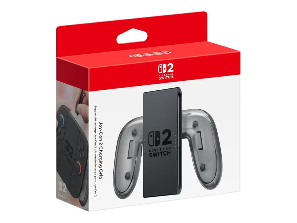 Nintendo Joy-Con 2 Charging Grip charging Package view Left-angle 77500