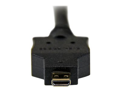 StarTech .com Câble Adaptateur Micro HDMI® vers DVI-D M/M pour Tablet et Smartphone, 1x Micro HDMI (Type D) Mâle, 1x DVI-D (18+1) Mâle