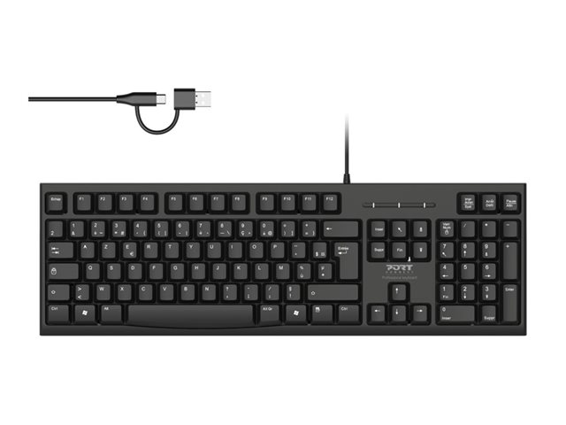 PORT DESIGNS KEYBOARD OFFICE BUDGET BULK