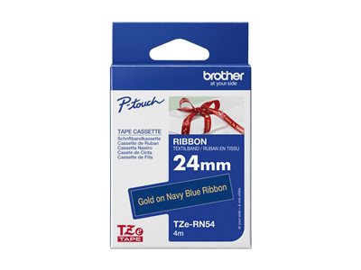 BROTHER P-Touch 24mm dark blue/gold, BROTHER TZERN54 TZERN54 (BILD6)