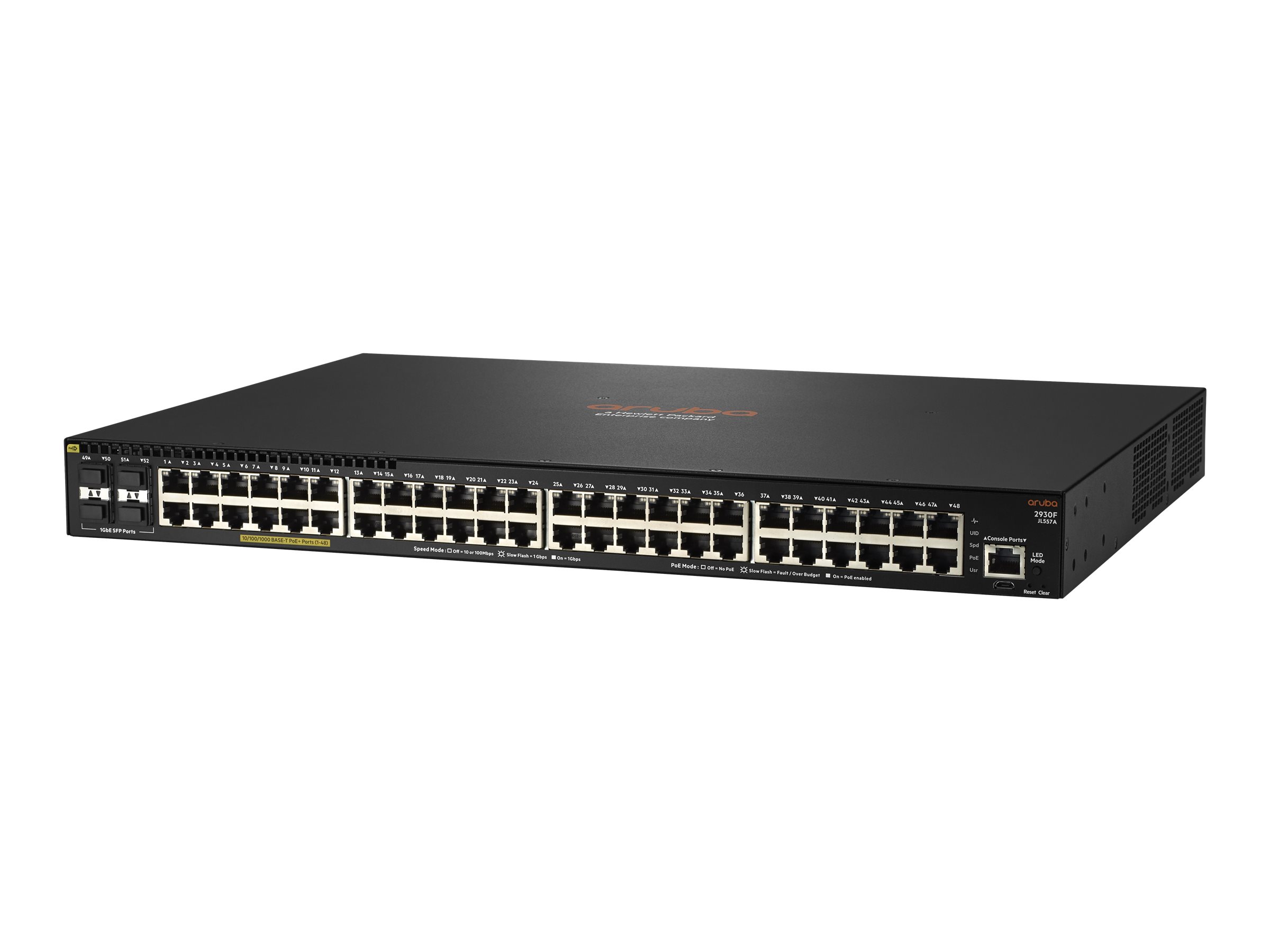 12-Port 100/1000/10G Base-T (RJ-45) Stackable Switch with 4 SFP/SFP+Slot 
