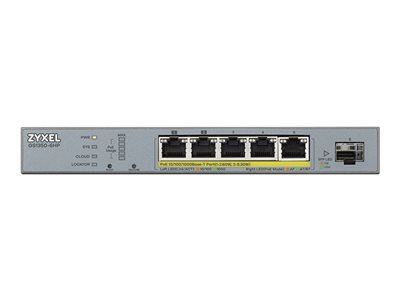 ZYXEL GS1350-6HP-EU0101F, Netzwerk Switch PoE, ZYXEL 6  (BILD2)