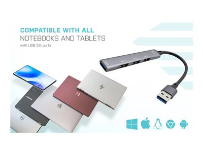 I-TEC USB 3.0 Metal HUB 4 Port passive