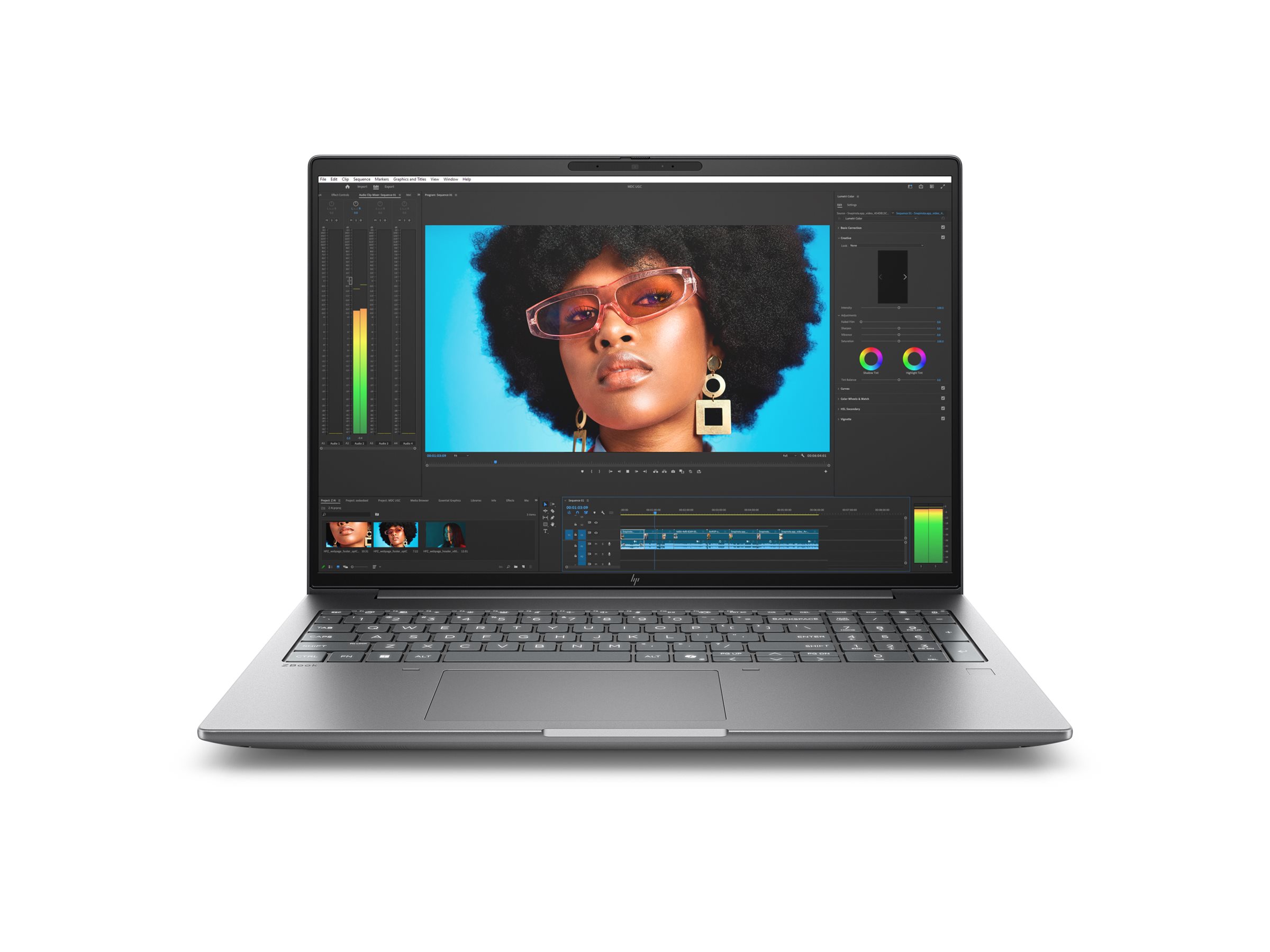 HP ZBook X G2i Mobile Workstation Copilot+ PC AI PC AI Workstation 16 Intel Core Ultra 7 Product shot Front 79951
