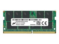 Micron - DDR4 - module - 16 GB - SO-DIMM 260-pin - 3200 MHz / PC4-25600 - unbuffered