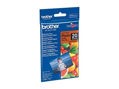 Brother BP - Glossy - 100 x 150 mm 20 sheet(s) photo paper