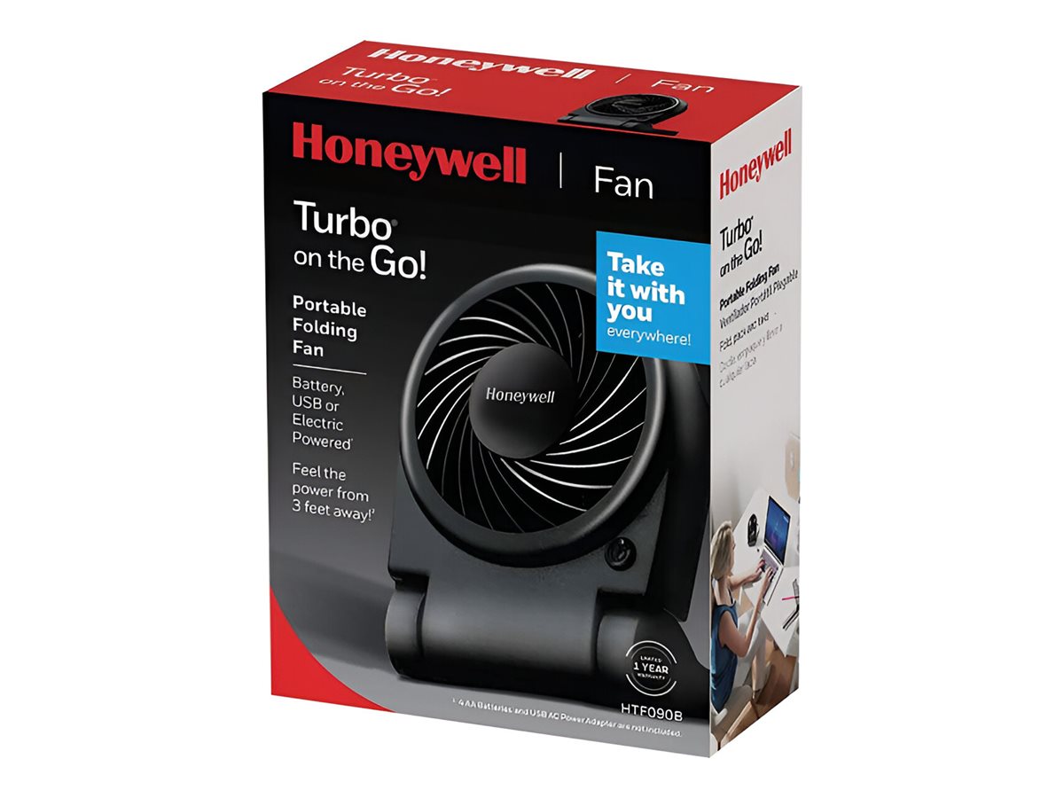 Honeywell Turbo On The Go Portable Cooling Fan - Black - HTF090BC