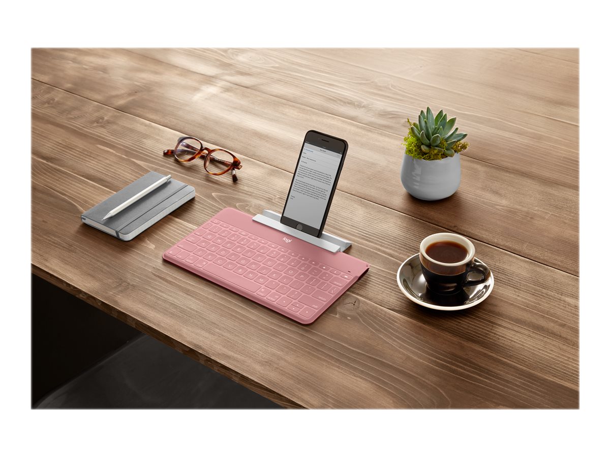 LOGITECH Keys-To-Go - BLUSH PINK - ESP – foto 8