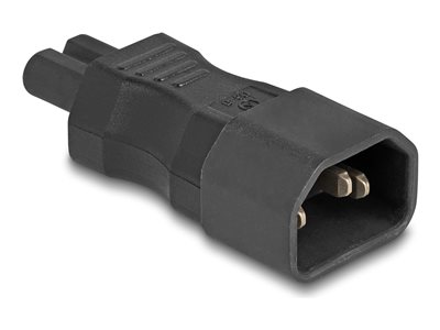 DELOCK Netzadapter IEC 60320 - C14 auf C7, Stecker / Buchse - 80469