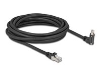 DeLOCK CAT 6 S/FTP 5m Netværkskabel Sort