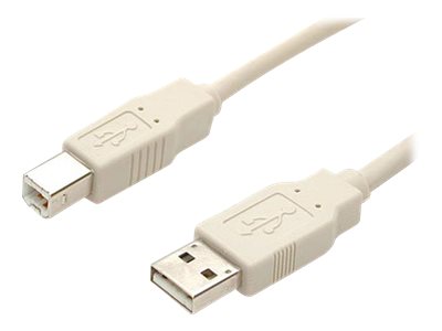 StarTech.com 3 ft Beige A to B USB 2.0 Cable